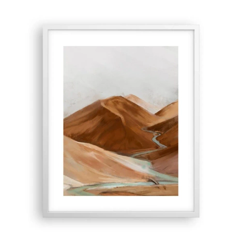 Plakat w białej ramie - Do źródła - 40x50 cm