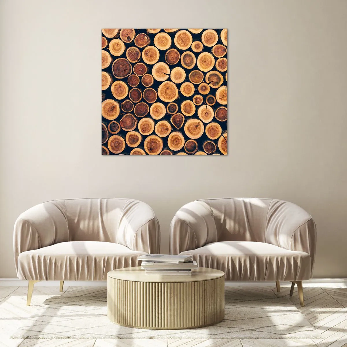 Obraz na szkle - Na ile lat wyglądam? - 30x30 cm