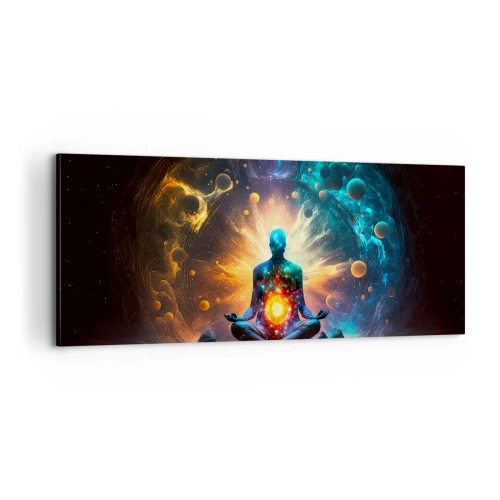 Obraz na płótnie - Kosmiczny spokój - 100x40 cm