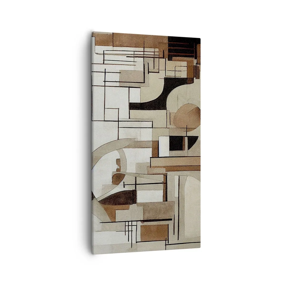 Obraz na płótnie - Pejzaż miejski 2.0 - 55x100 cm