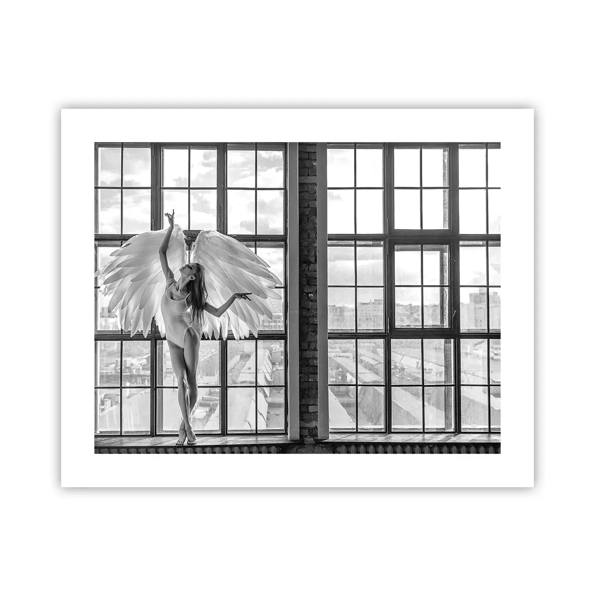 Plakat - Miasto aniołów? - 50x40 cm