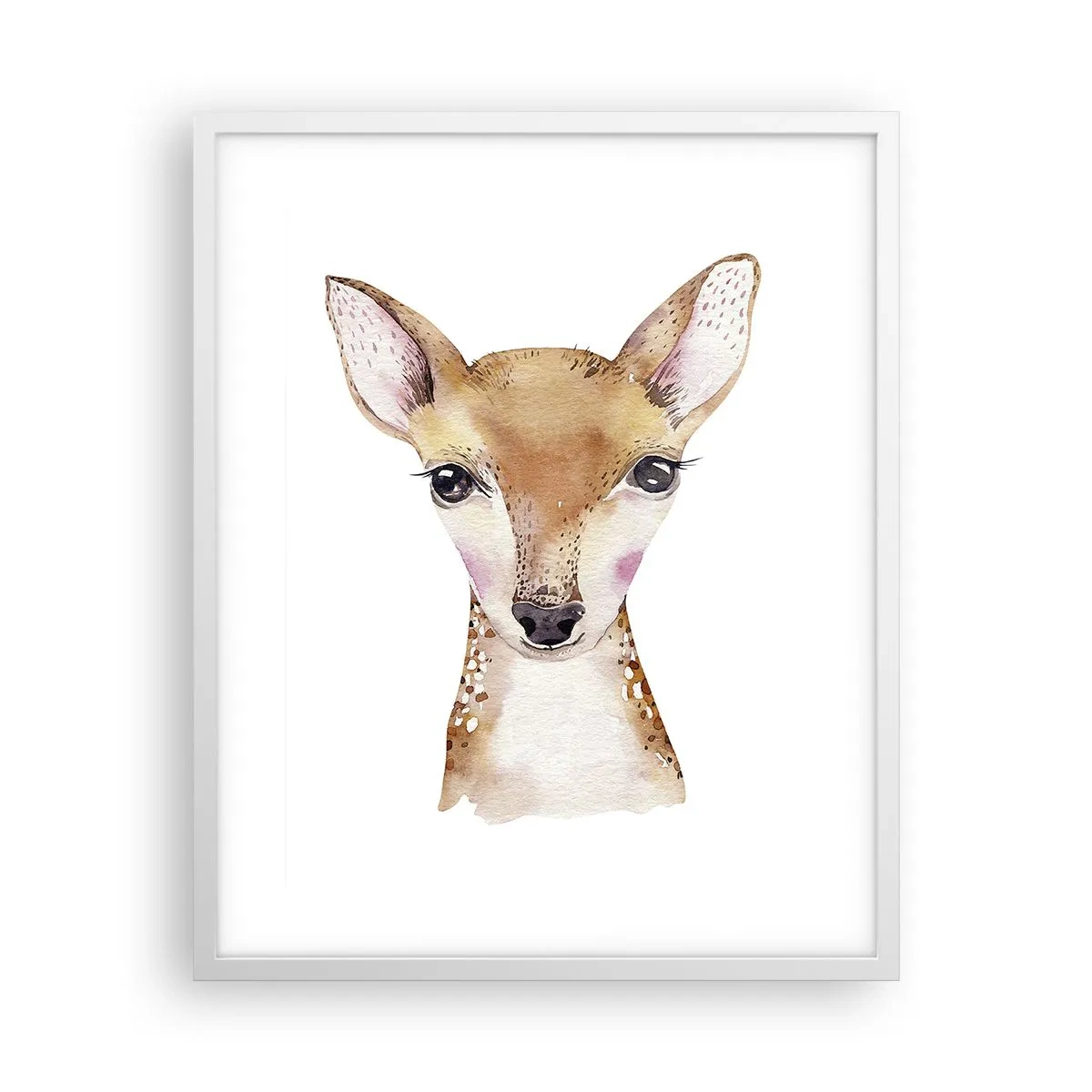 Plakat w białej ramie - Natura niewinności - 40x50 cm