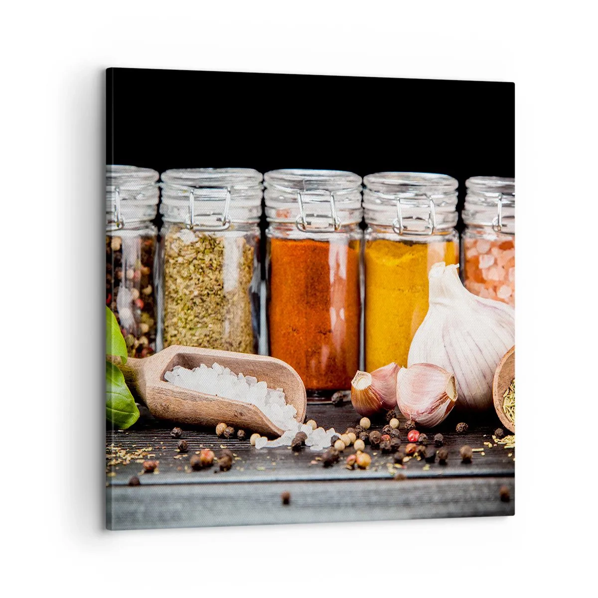 Obraz na płótnie - Żeby życie miało smak - 60x60 cm