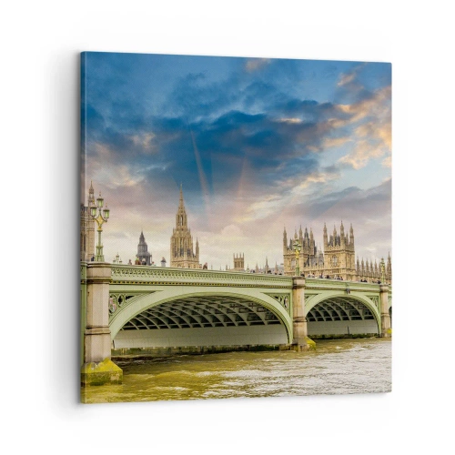 Obraz na płótnie - Czas stanął w Imperium - 60x60 cm