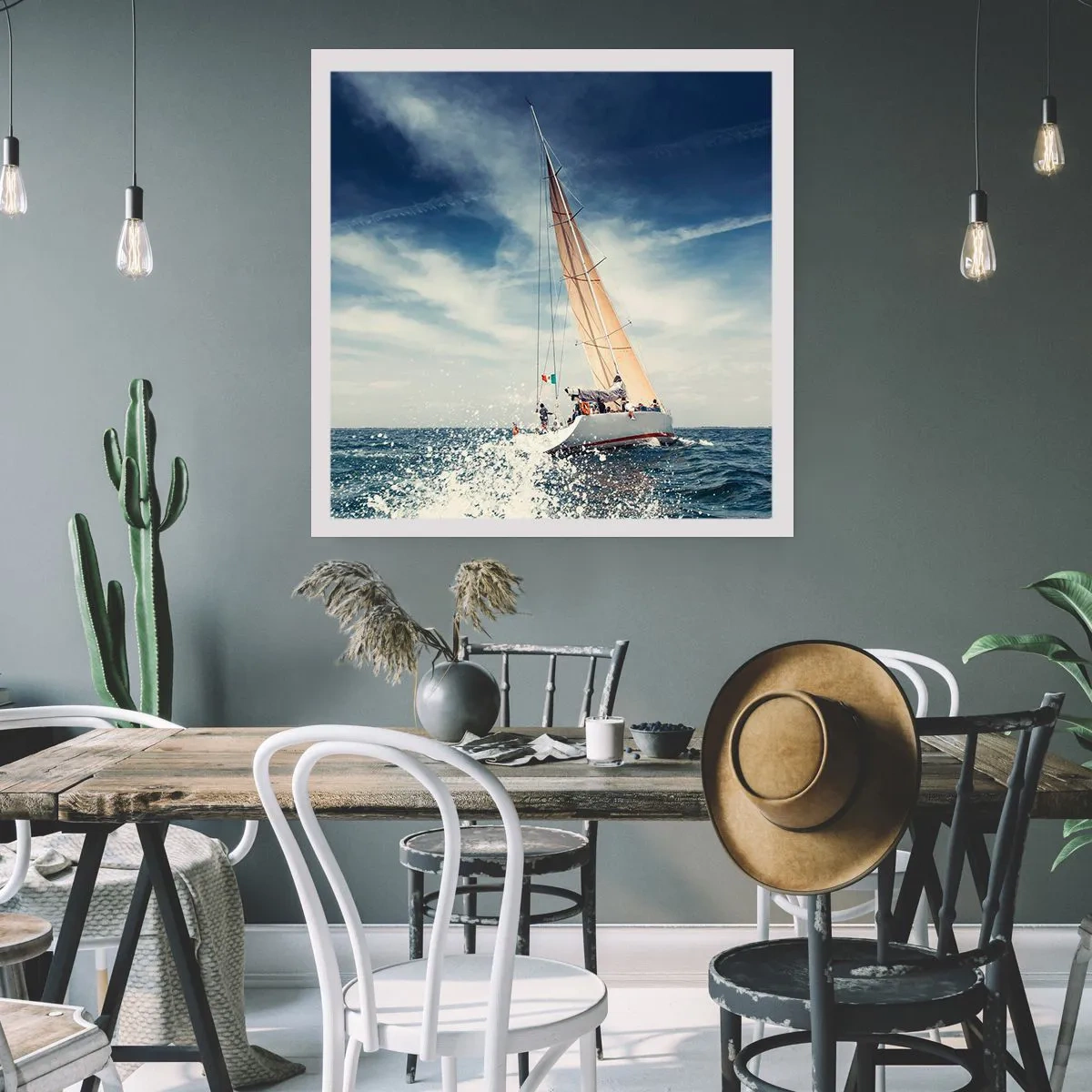 Plakat - Nas nie dogonią! - 50x50 cm