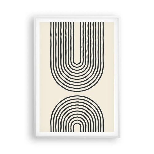 Plakat w białej ramie - Już za chwilę… - 70x100 cm