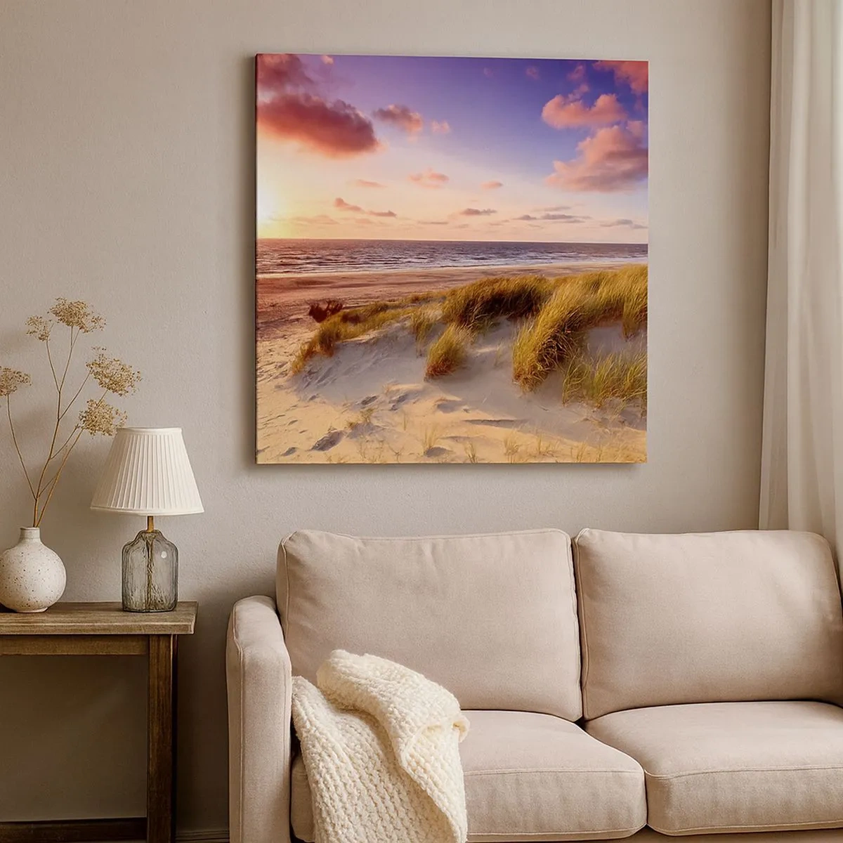 Obraz na płótnie - Już latem pachnie powietrze - 30x30 cm