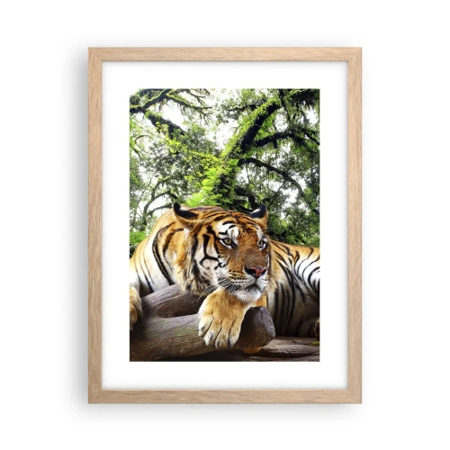 Plakat w ramie jasny dąb - Z wyrazami szacunku - 30x40 cm