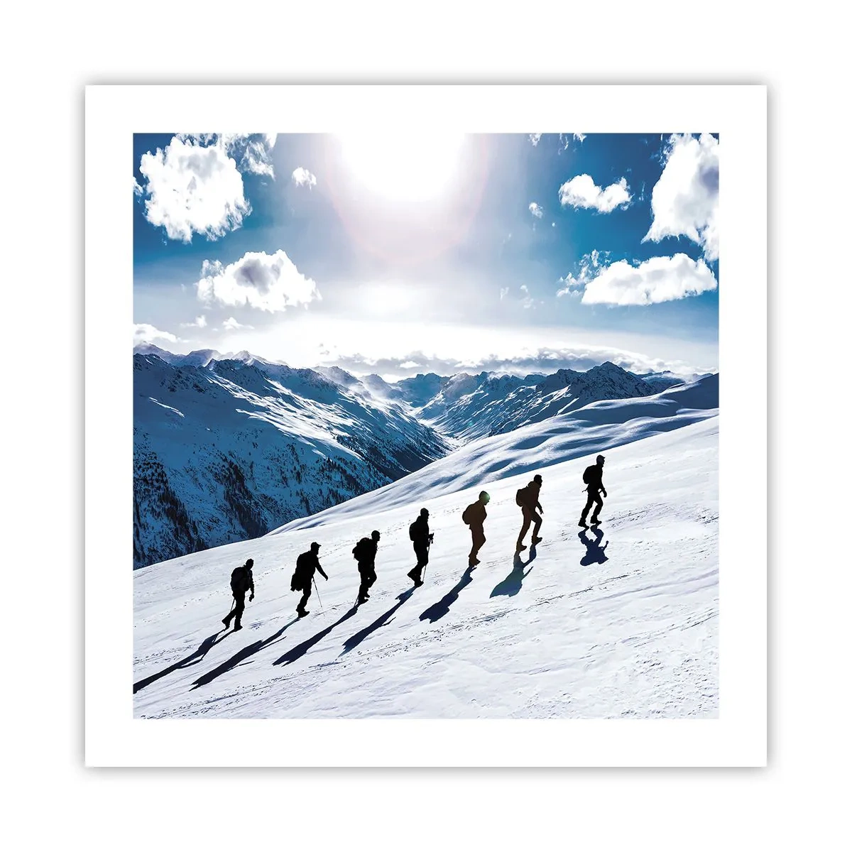 Plakat - Drużyna zdobywców - 50x50 cm