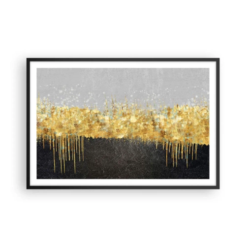 Plakat w czarnej ramie - W głąb i ku górze - 91x61 cm