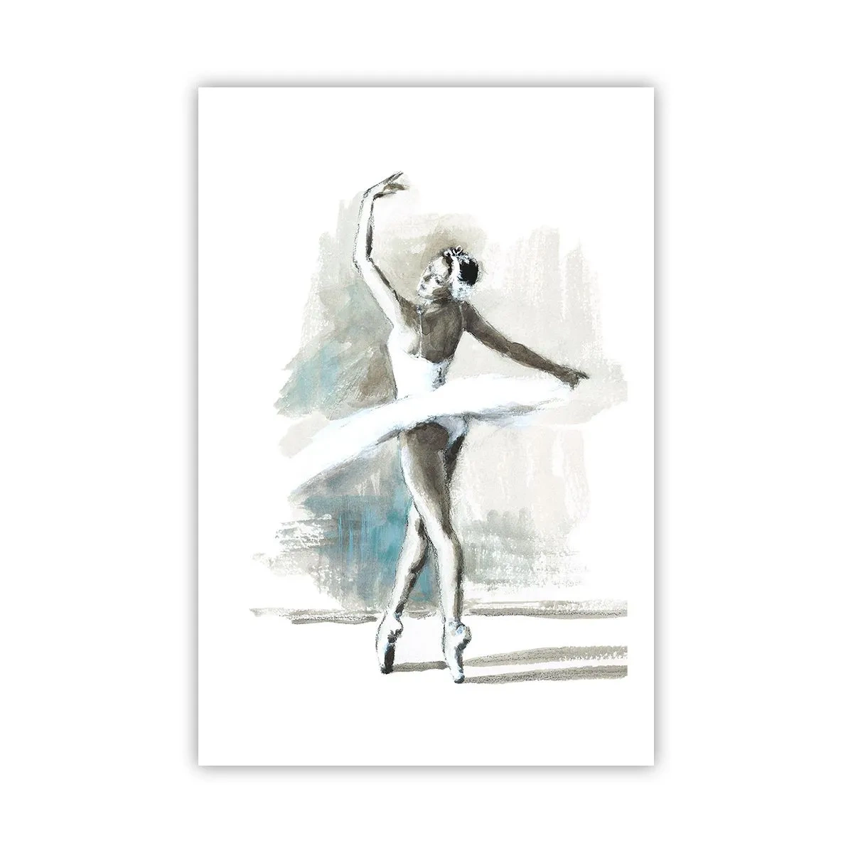 Plakat - Zaklęta w łabędzia - 61x91 cm
