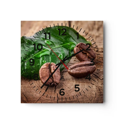 Zegar ścienny - Najprawdziwsza i czarna - 30x30 cm