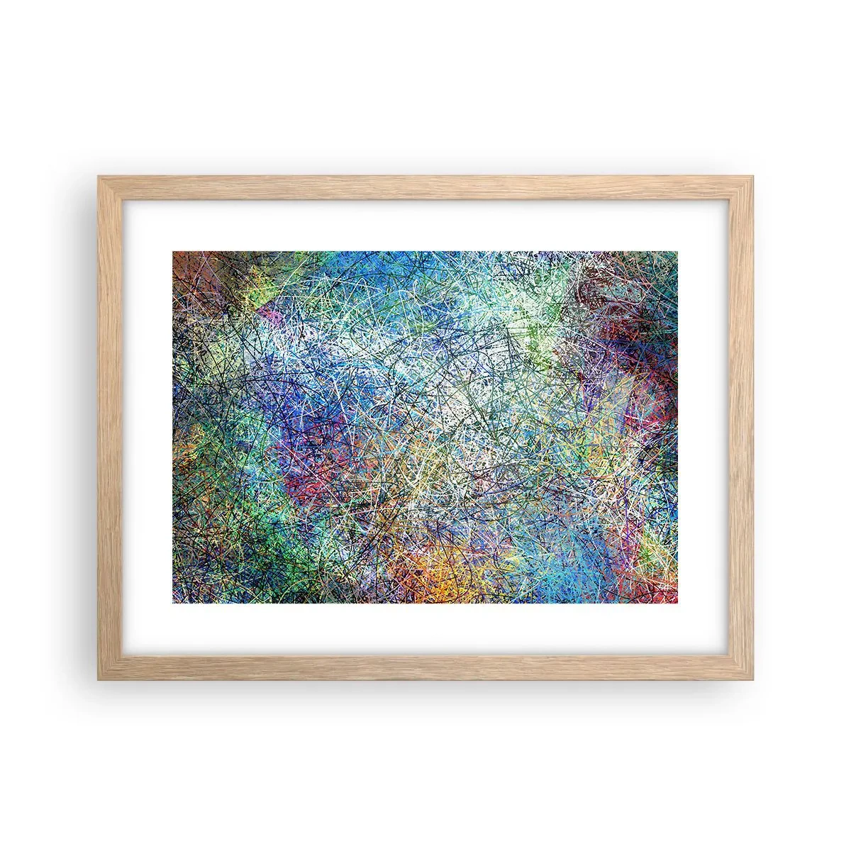 Plakat w ramie jasny dąb - To nie takie proste - 40x30 cm