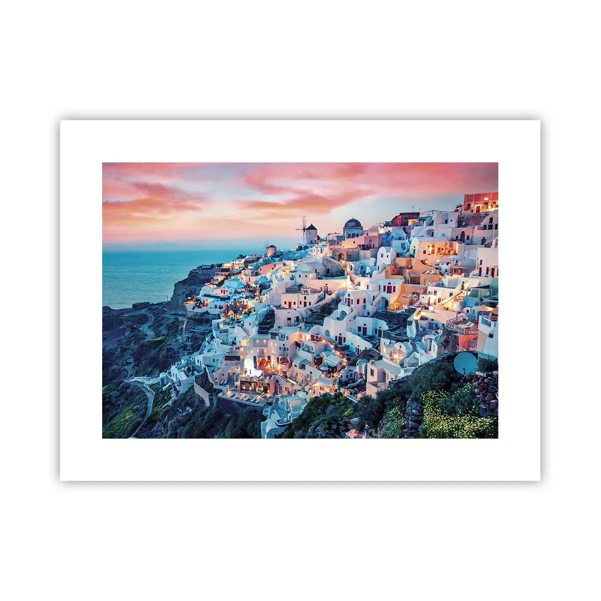 Plakat - Twoje wielkie greckie wakacje - 40x30 cm