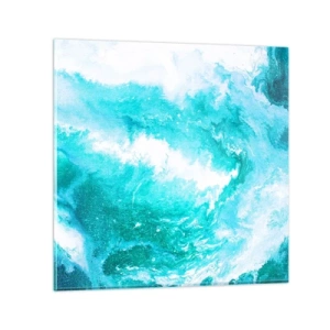 Obraz na szkle - W jądrze żywiołu - 40x40 cm