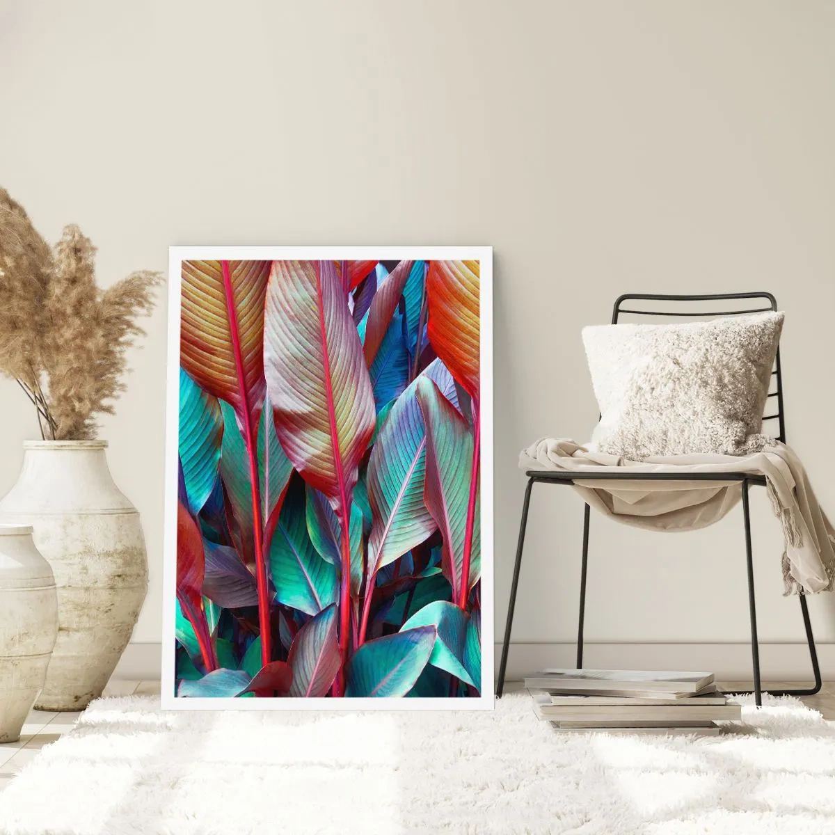 Plakat - Kolorowy gąszcz - 40x50 cm