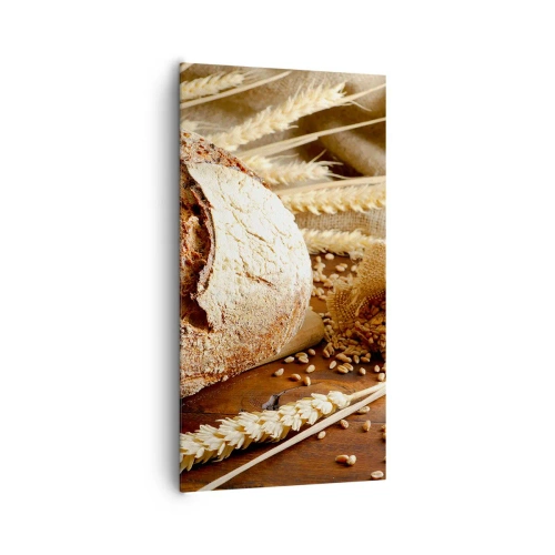 Obraz na płótnie - Apetyczny, wonny, chrupiący - 65x120 cm