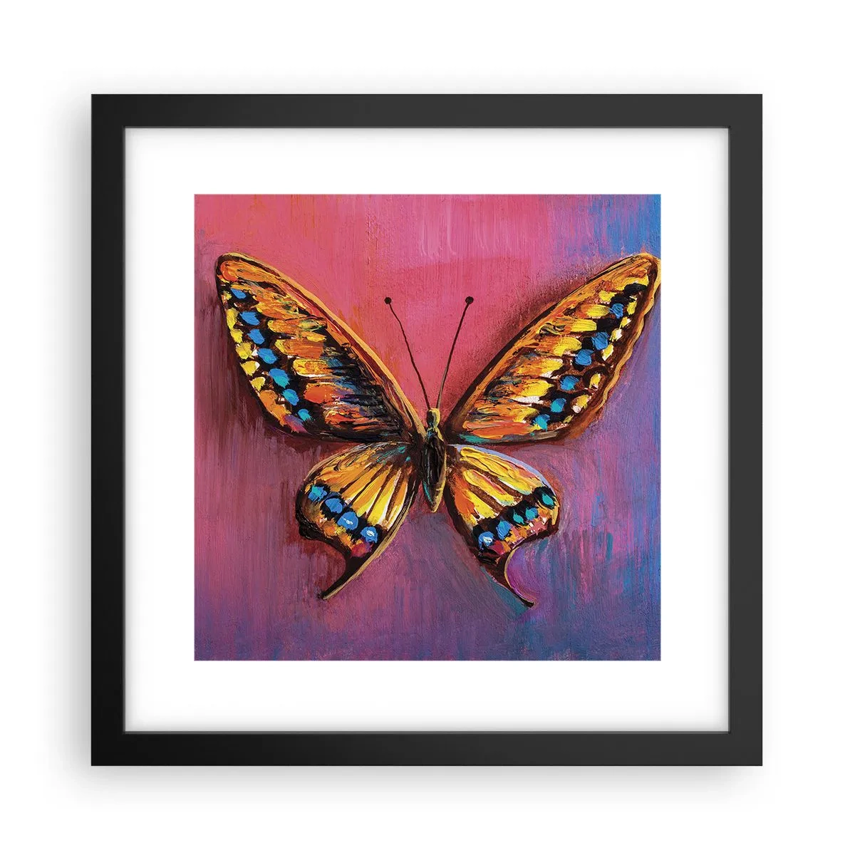 Plakat w czarnej ramie - Klejnot natury - 30x30 cm