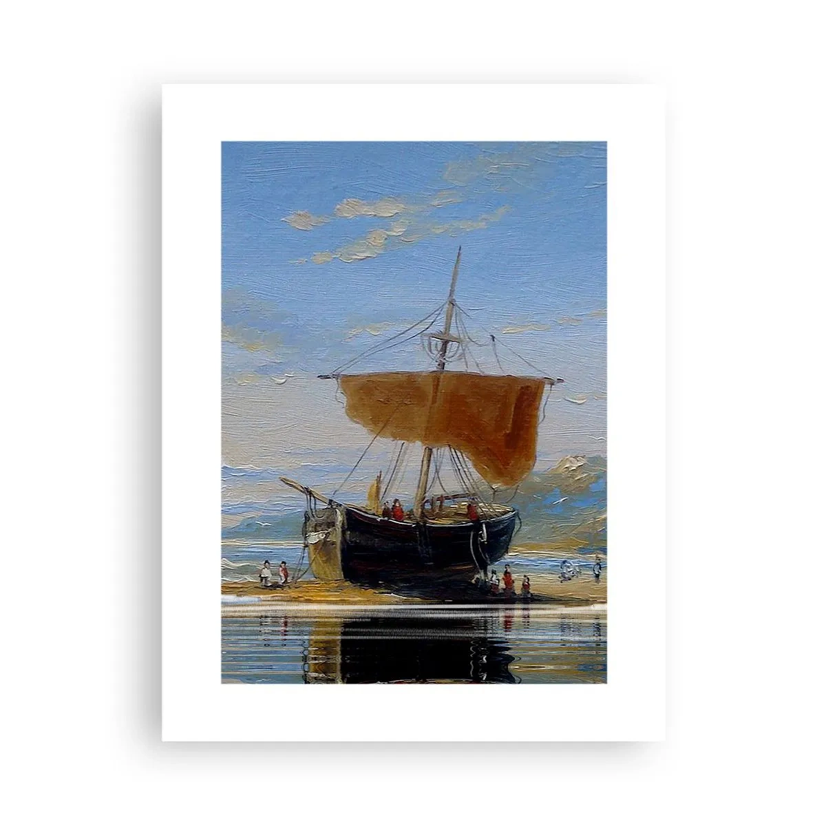 Plakat - Woda, ziemia, powietrze - 30x40 cm