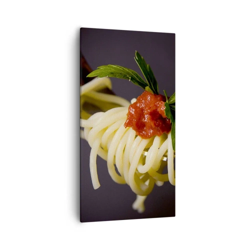 Obraz na płótnie - Smakowity kęs - 55x100 cm