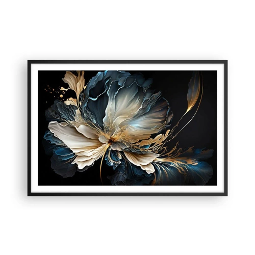 Plakat w czarnej ramie - Baśniowy kwiat paproci - 91x61 cm