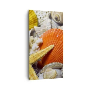 Obraz na płótnie - Skarby oceanu - 55x100 cm