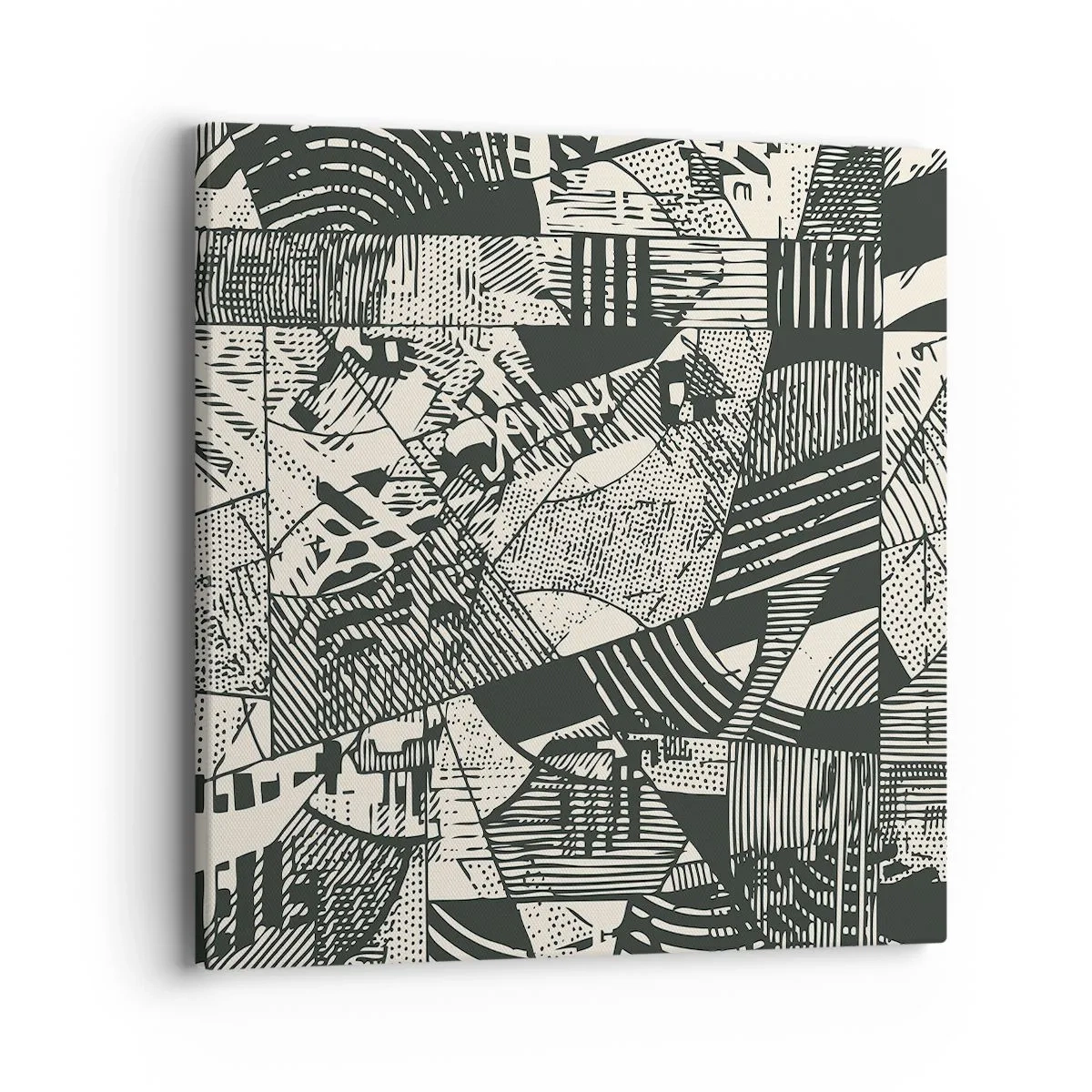 Obraz na płótnie - Dynamika współczesności - 40x40 cm