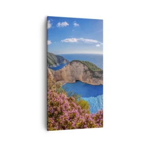 Obraz na płótnie - Moje wielkie greckie wakacje - 55x100 cm