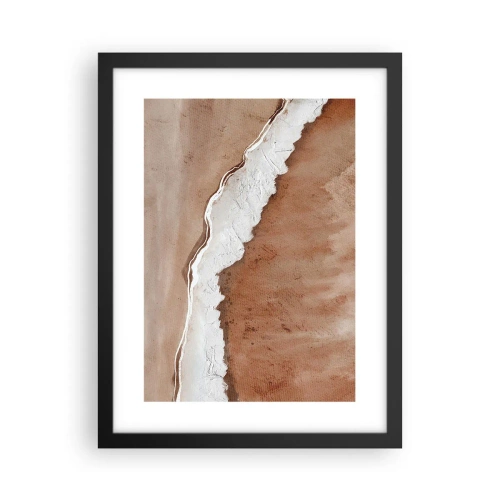 Plakat w czarnej ramie - W kolorach ziemi - 30x40 cm