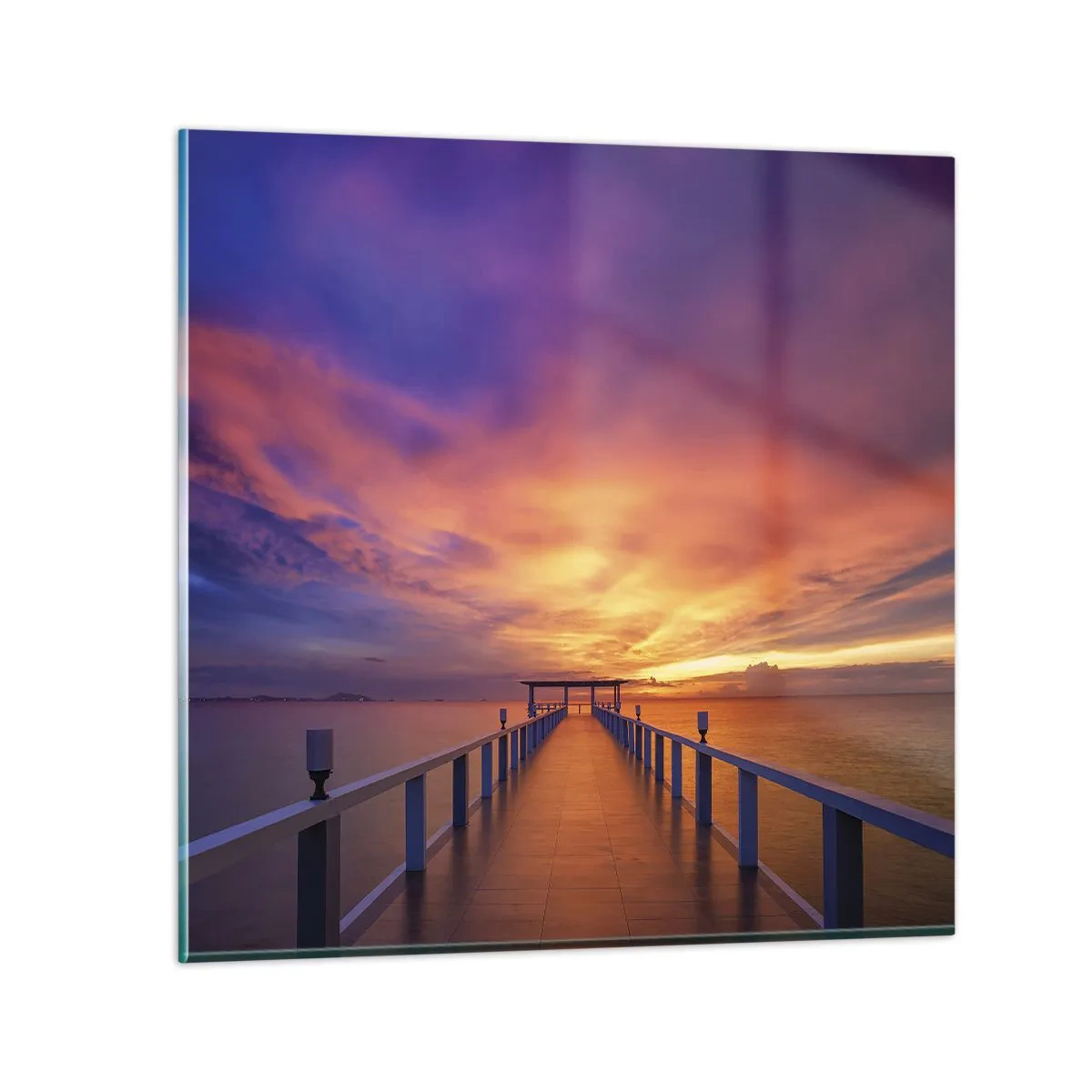 Obraz na szkle - Bez końca - 60x60 cm