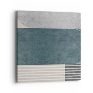 Obraz na płótnie - Kompozycja na poziomie - 40x40 cm