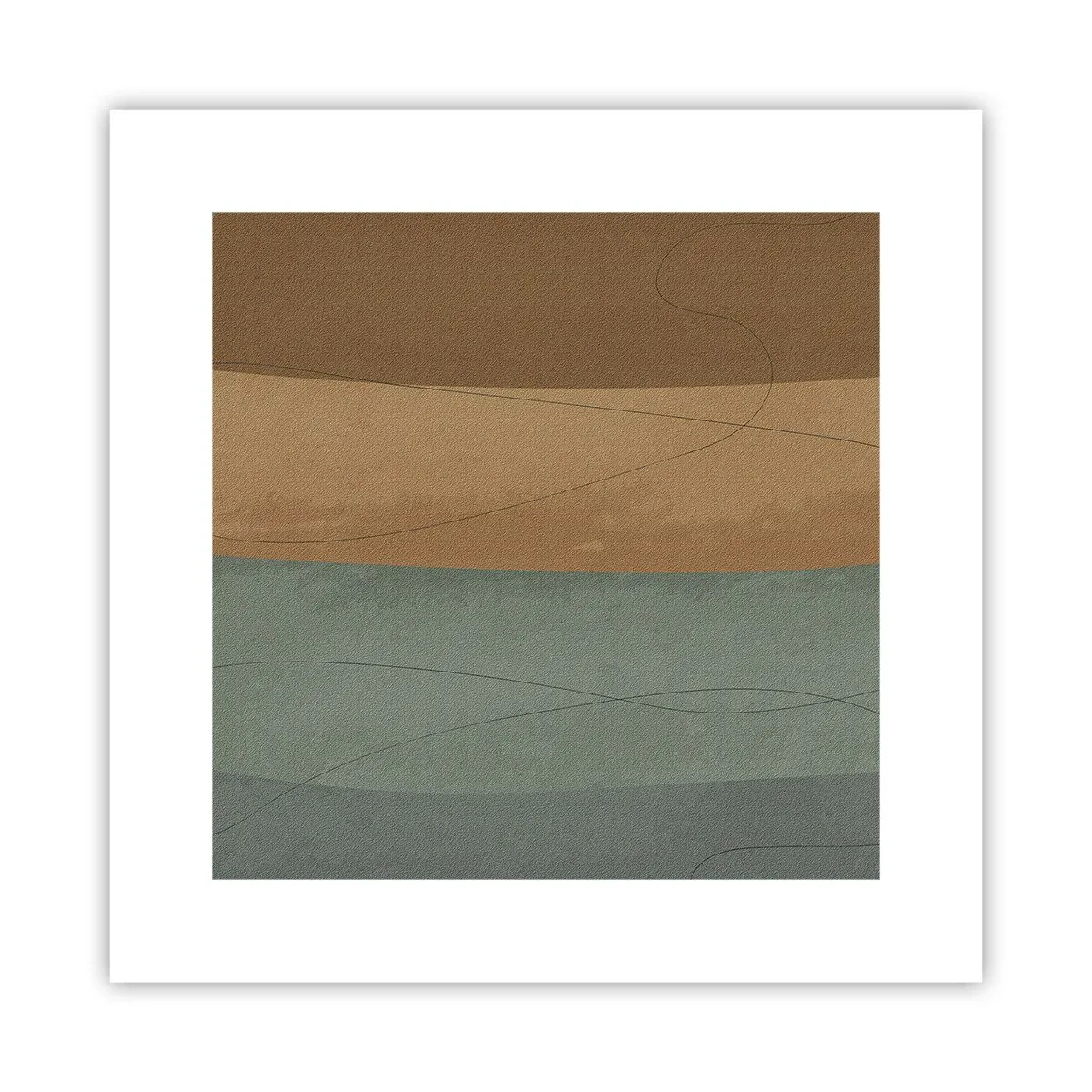 Plakat - Kompozycja horyzontalna - 30x30 cm