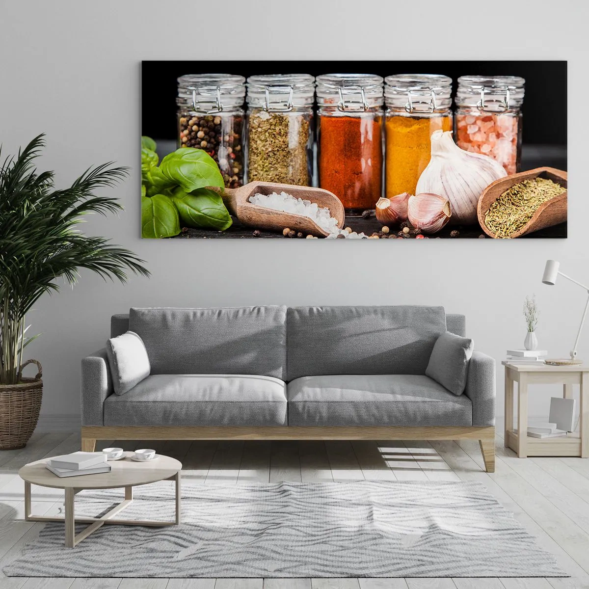 Obraz na szkle - Żeby życie miało smak - 100x40 cm