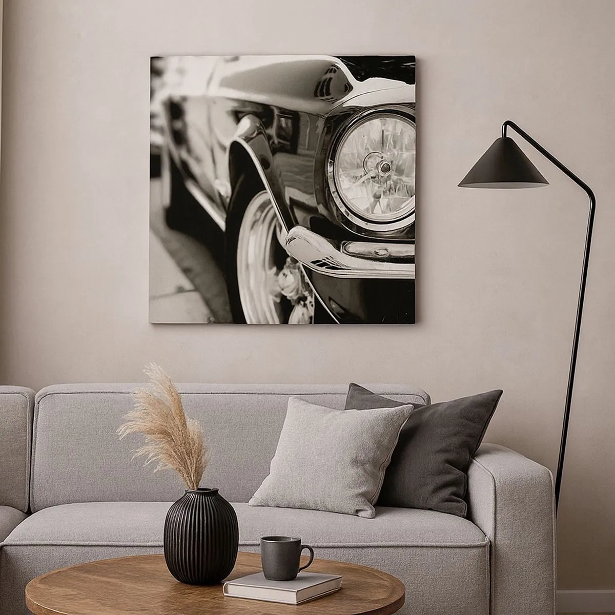 Obraz na płótnie - Nieprzemijający blask - 30x30 cm