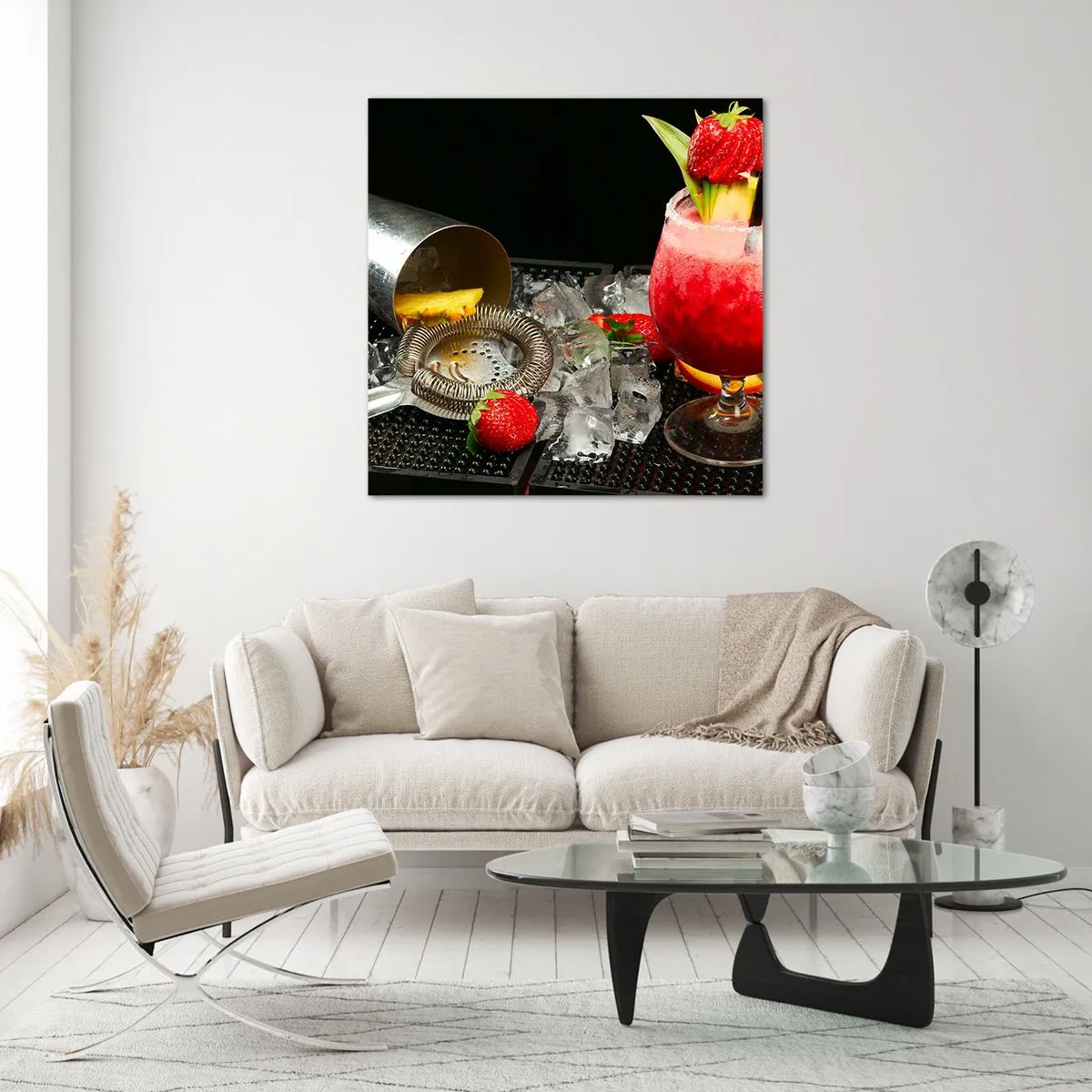 Obraz na szkle - Wyczarować smak - 50x50 cm