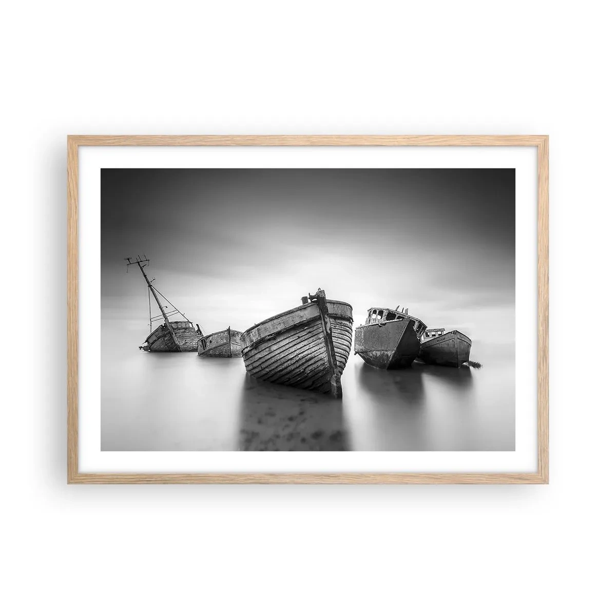 Plakat w ramie jasny dąb - Już tylko wspomnienia… - 70x50 cm