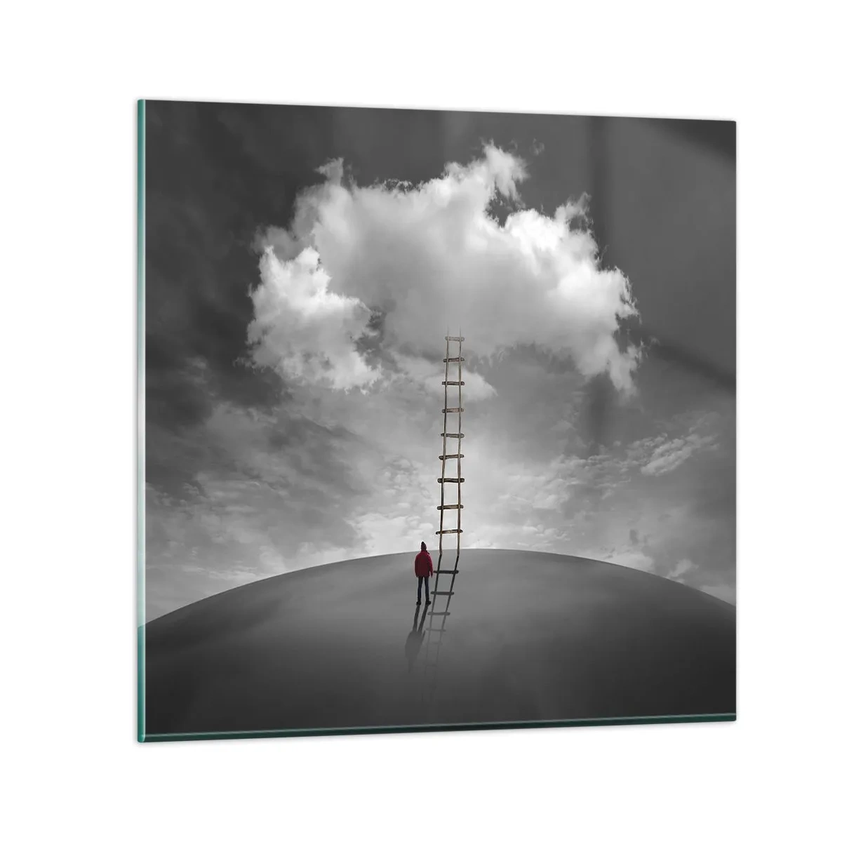 Obraz na szkle - Wszystko możliwe - 50x50 cm