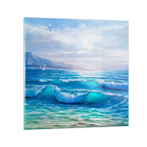 Obraz na szkle - Niesie ukojenie - 50x50 cm