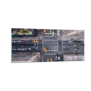 Obraz na szkle - Prosty wybór - 100x40 cm