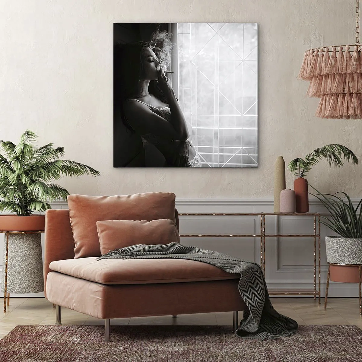 Obraz na płótnie - Zmysłowa chwila - 30x30 cm