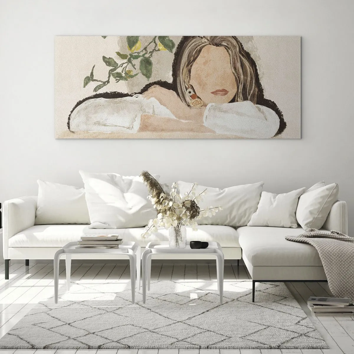 Obraz na szkle - Piękność południa - 90x30 cm