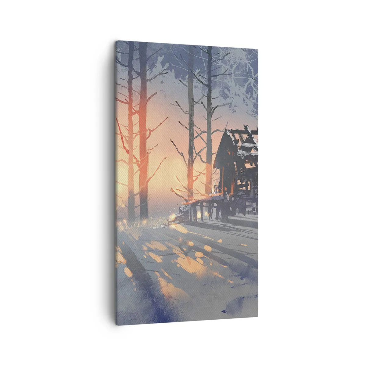 Obraz na płótnie - Zagląda tu tylko słońce - 45x80 cm