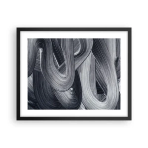 Plakat w czarnej ramie - Płynność rzeczywistości - 50x40 cm
