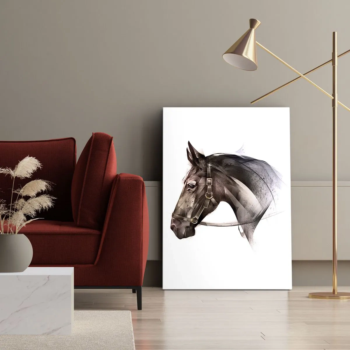 Obraz na płótnie - Co za wdzięk - 55x100 cm