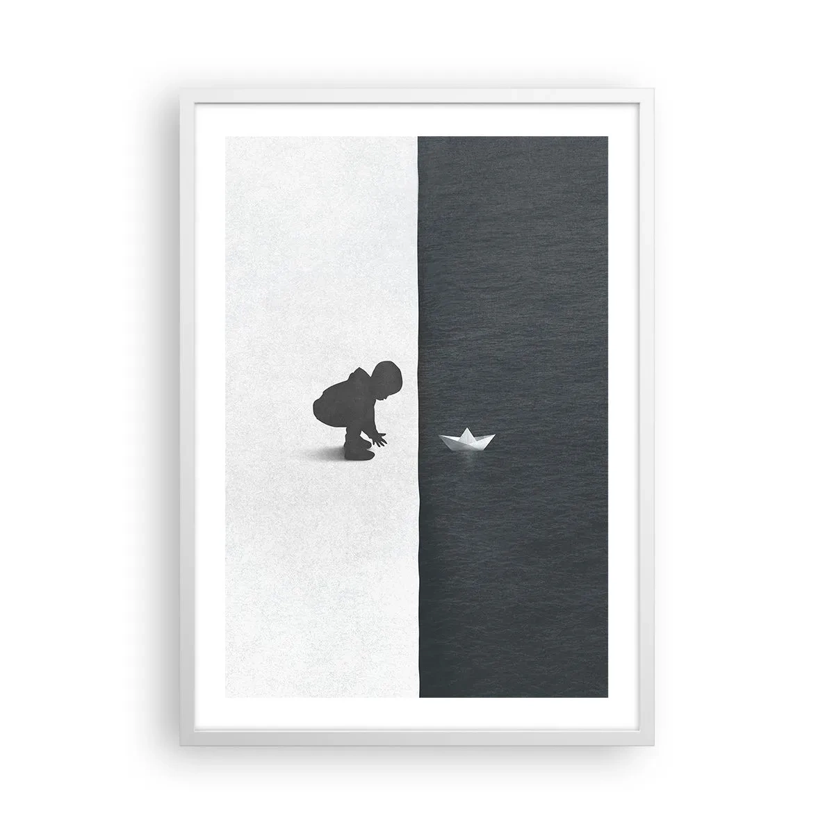 Plakat w białej ramie - Wielka wyprawa - 50x70 cm