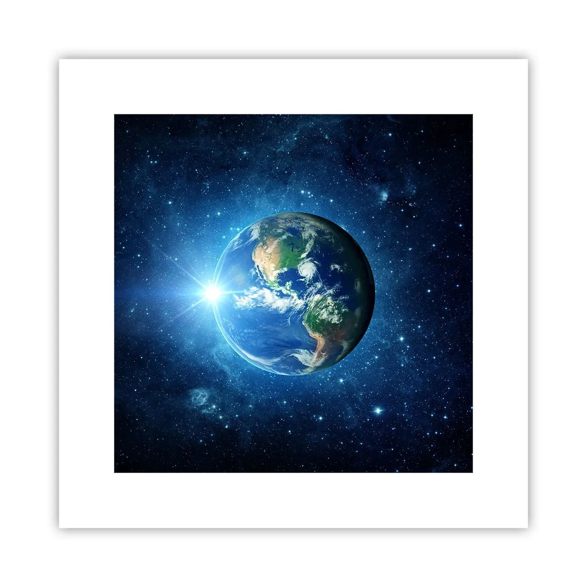 Plakat - Jesteśmy w niebie - 30x30 cm