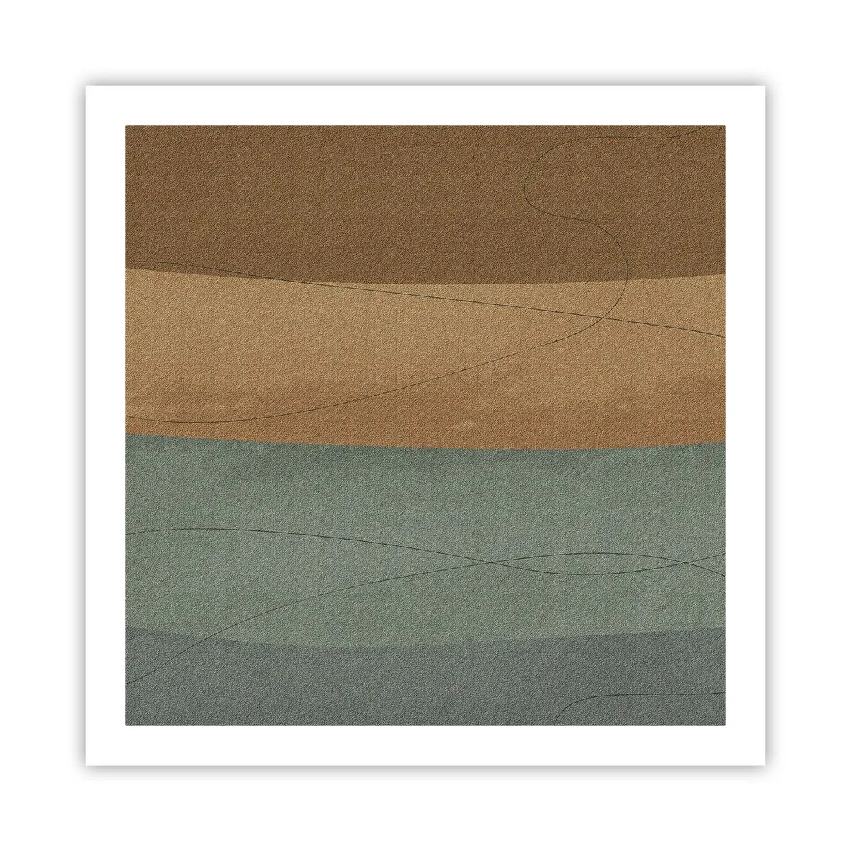 Plakat - Kompozycja horyzontalna - 60x60 cm