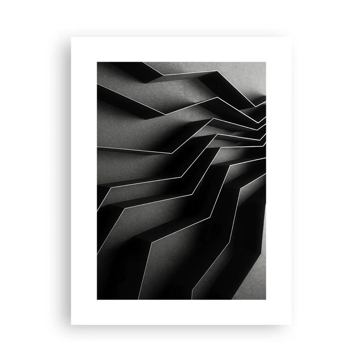 Plakat - Przestrzenny porządek - 30x40 cm