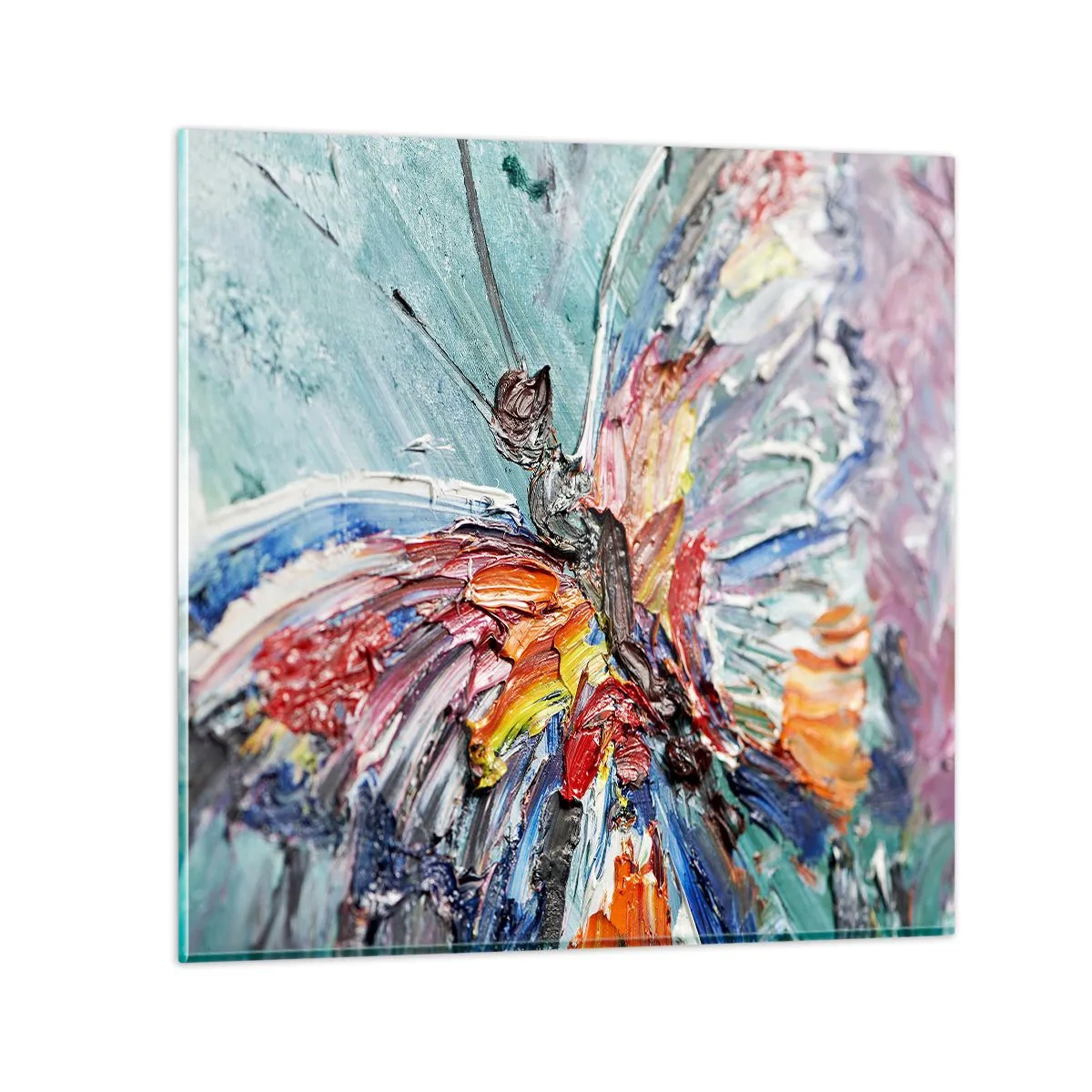 Obraz na szkle - Pomalowany przez naturę - 70x70 cm