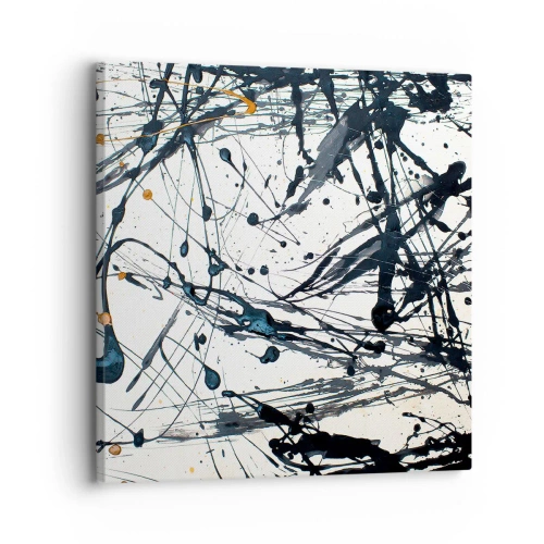 Obraz na płótnie - Abstrakcja ekspresjonistyczna - 30x30 cm